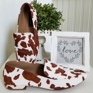 🐮 Steve Madden Leather Haylie Loafer Flats 🐮